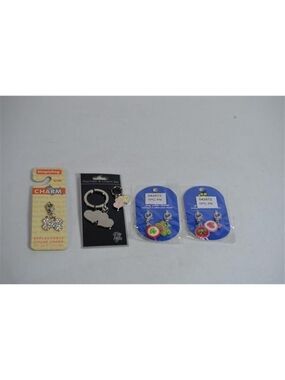 Dog Collars Charms Lot of 4